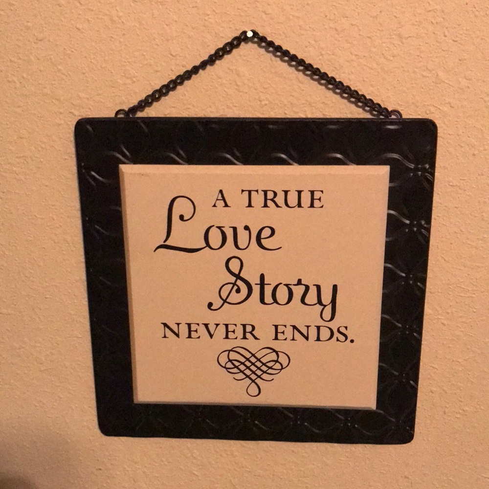 Inspirational Wall Art - Black and Cream